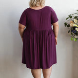 Lauren Dress - Berry