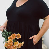 Ashleigh Dress - Black