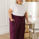 Berry Plus Size Pants - Peach The Label Womens Curvy Fashion